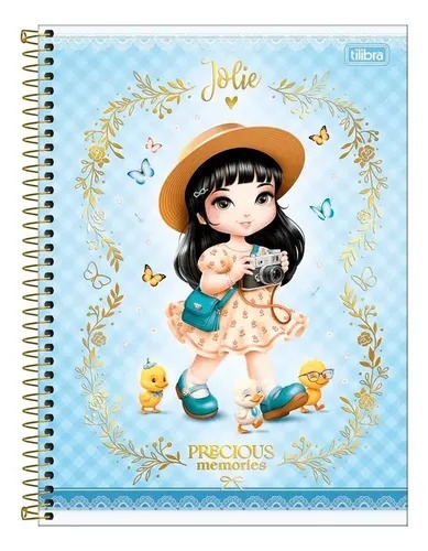 CADERNO C.D. 1X1 JOLIE